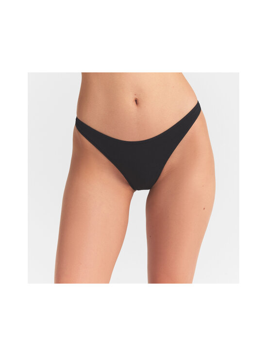 SKIMS - Everyday Cotton Thong -alushousut - ONYX | Stockmann - photo 2