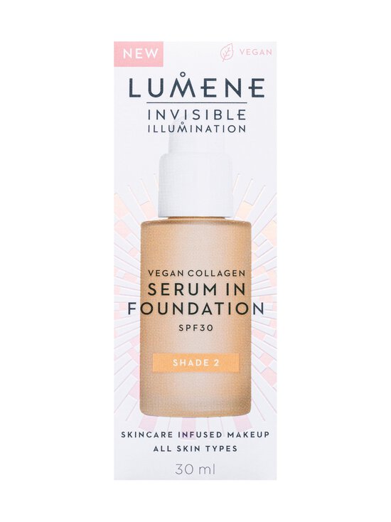 Lumene - Invisible Illumination Vegan Collagen Serum in Foundation SPF30 -seerumimeikkivoide - 2 - photo 3 Lumene - Invisible Illumination Vegan Collagen Serum in Foundation SPF30 -seerumimeikkivoide - 2 | Stockmann - photo 3