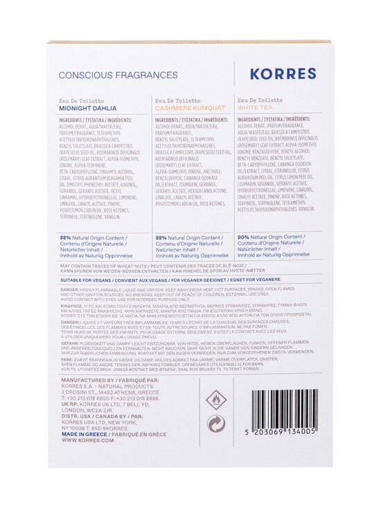 Korres - Komplekt Fragrance Discovery Set - NOCOL - photo 3 Korres - Komplekt Fragrance Discovery Set - NOCOL | Stockmann - photo 3