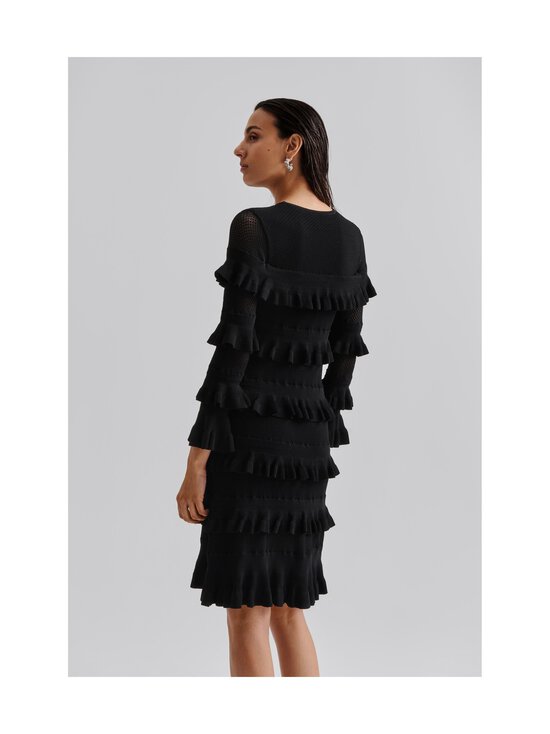 Malina - Violet frill adīta kleita - BLACK - photo 2 Malina - Violet frill adīta kleita - BLACK | Stockmann - photo 2