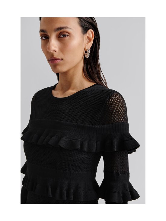 Malina - Violet frill adīta kleita - BLACK - photo 4 Malina - Violet frill adīta kleita - BLACK | Stockmann - photo 4