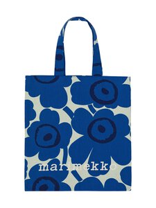 Marimekko - Vankka Unikko Kioski -kassi - 655 BLUE, LIGHT GREEN, DARK BLUE | Stockmann