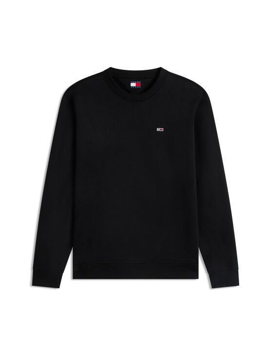 Tommy Jeans - Regular Flag Crew -collegepaita - BDS BLACK | Stockmann - photo 1