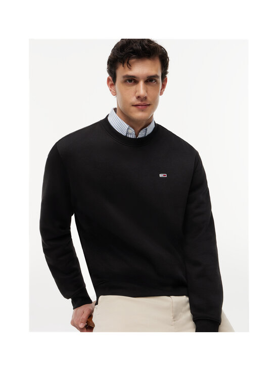 Tommy Jeans - Regular Flag Crew -collegepaita - BDS BLACK | Stockmann - photo 2