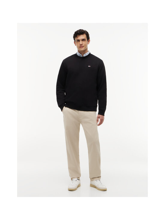 Tommy Jeans - Regular Flag Crew -collegepaita - BDS BLACK | Stockmann - photo 4