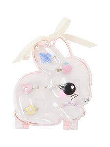 Lindex - Sõrmused kinkepakendis Rabbit Ring Set - 7955 LIGHT PINK | Stockmann