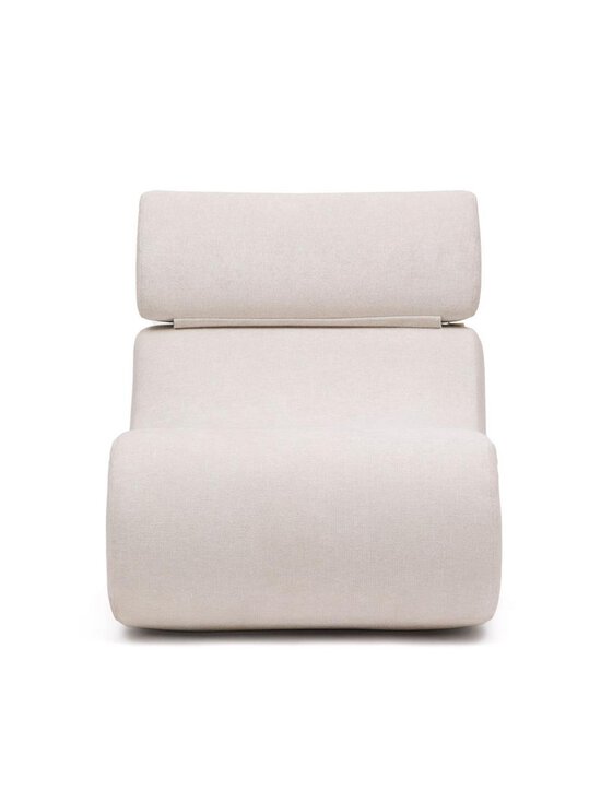 Kave Home - Club-nojatuoli helmenharmaa chenille-kangas - WHITE | Stockmann - photo 4