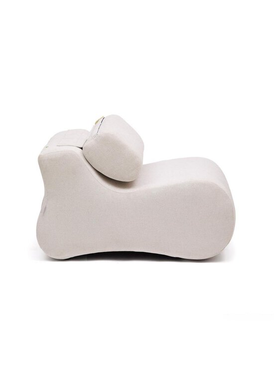 Kave Home - Club-nojatuoli helmenharmaa chenille-kangas - WHITE | Stockmann - photo 3