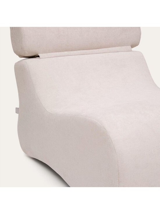 Kave Home - Club-nojatuoli helmenharmaa chenille-kangas - WHITE | Stockmann - photo 5