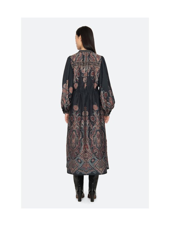 Sea NY - HYACINTH PRINT L/SLV MIDI DRESS Sea NY - NAVY | Stockmann - photo 2