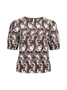 Object - Pluus ObjMya - SEAL BROWN AOP:CLOUD DANCER | Stockmann
