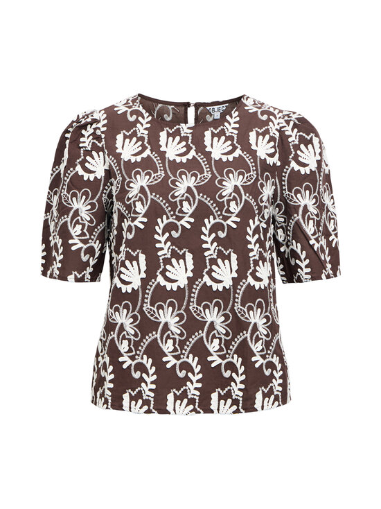 Object - Pluus ObjMya - SEAL BROWN AOP:CLOUD DANCER | Stockmann - photo 1