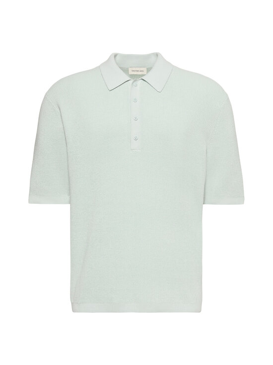 Calvin Klein Jeans - Cotton Waffle -pikeeneule - 3Q0 PALE MEADOW | Stockmann - photo 1