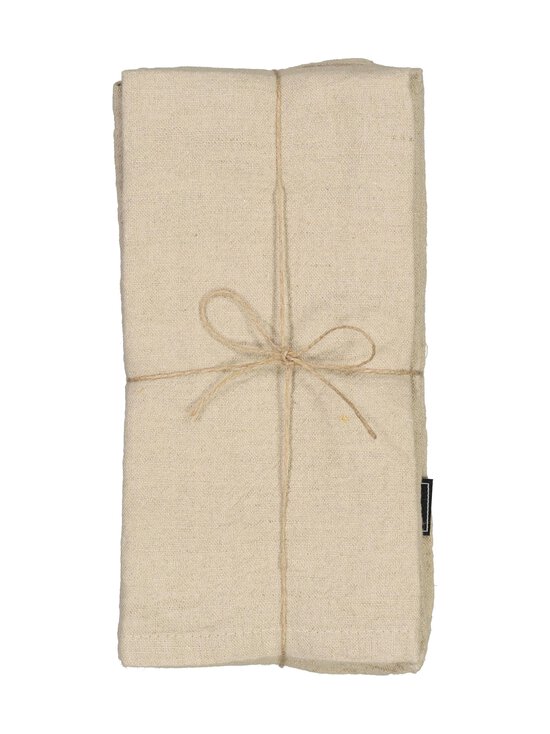 Casa Stockmann - Salvrätik Avena 45 x 45 cm, 4 tk - NATURAL LINEN 09 | Stockmann - photo 3