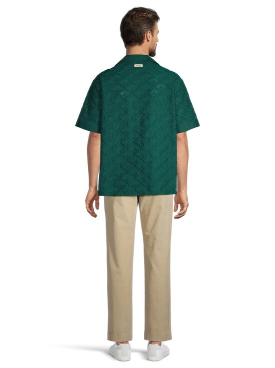 Drôle de Monsieur - Brodée Tapisserie -kauluspaita - DARK GREEN - photo 3 Drôle de Monsieur - Brodée Tapisserie -kauluspaita - DARK GREEN | Stockmann - photo 3