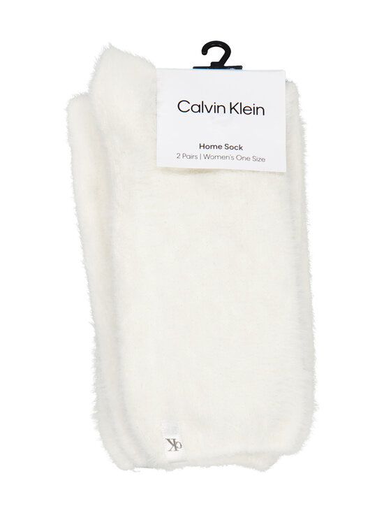 Calvin Klein - Cosy-sukat 2 -pack - 002 WHITE | Stockmann - photo 3