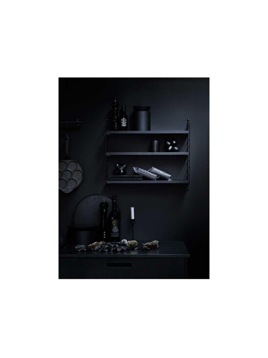 String Furniture - String Pocket -hylly musta saarni - BLACK | Stockmann - photo 2