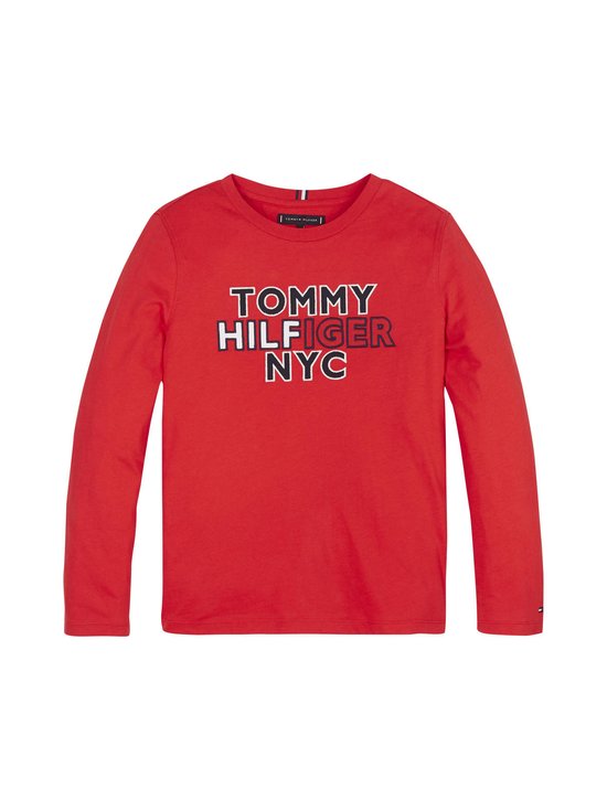 Long Sleeve New York Logo Tee -paita