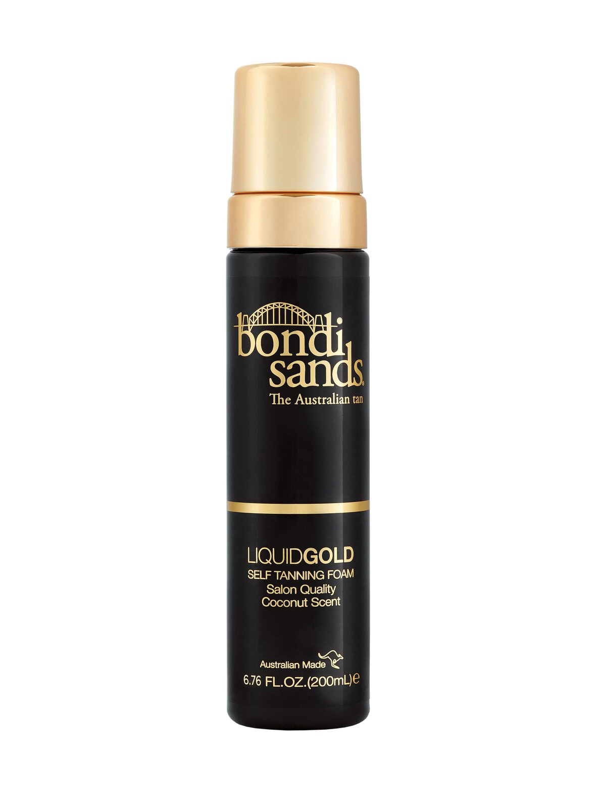 Liquid Gold Self Tanning Foam - itseruskettava vaahto 200 ml