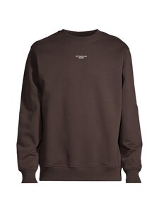 Drôle de Monsieur - Le Sweatshirt Slogan Classique -collegepaita - DARK BROWN | Stockmann