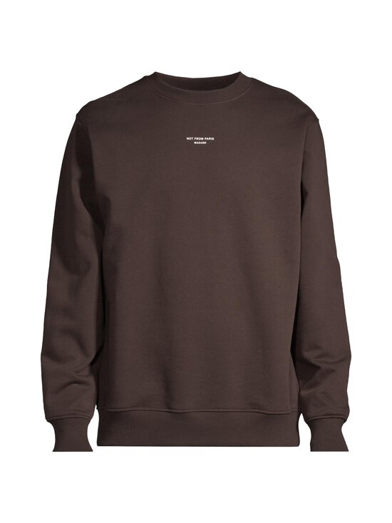 Le Sweatshirt Slogan Classique -collegepaita