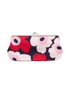 Marimekko - Mini Unikko Silmälasi -kukkaro - 438 PLUM, CRANBERRY, OFF WHITE, ROSE | Stockmann