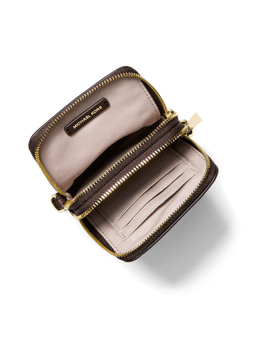 Michael Michael Kors - Jet Set Small Double Zip Crossbody -puhelinlaukku - 251 CHOCOLATE | Stockmann - photo 2