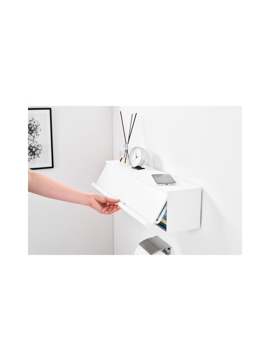 Yamazaki - Seinale kinnitatav riiul Tower Wall-Mounted Storage, 60 × 15,7 × 14,6 cm - WHITE | Stockmann - photo 3