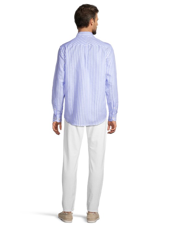 Oscar Jacobson - Regular Fit Wide Stripe krekls - 285 CARIBBEAN BLUE | Stockmann - photo 3