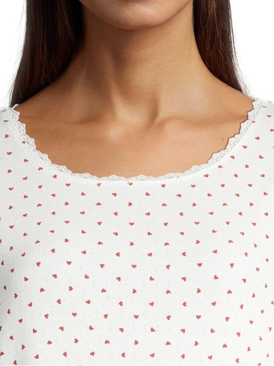 A+more - Öösärk Nora Pointelle - OFF WHITE COMBO | Stockmann - photo 4