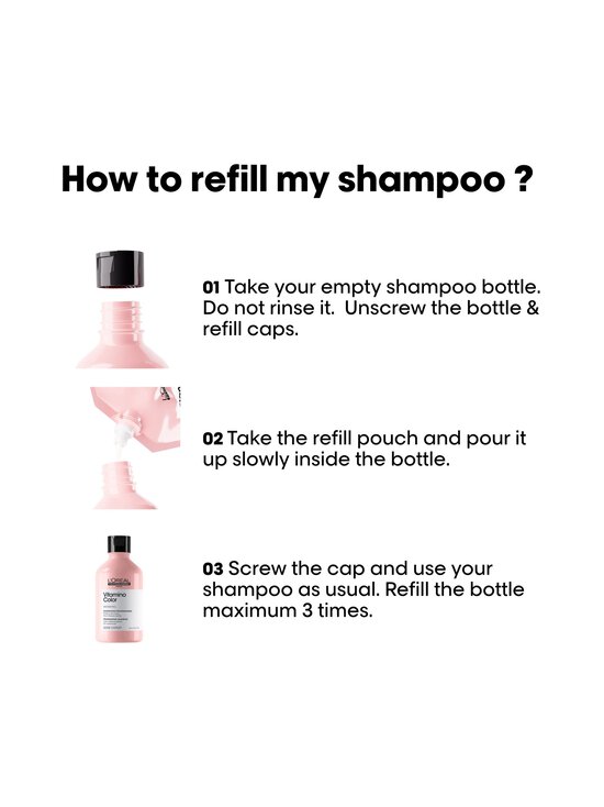 L'Oréal Professionnel - Šampoon Vitamino Shampoo Refill täitepakend 500 ml - NOCOL - photo 3 L'Oréal Professionnel - Šampoon Vitamino Shampoo Refill täitepakend 500 ml - NOCOL | Stockmann - photo 3