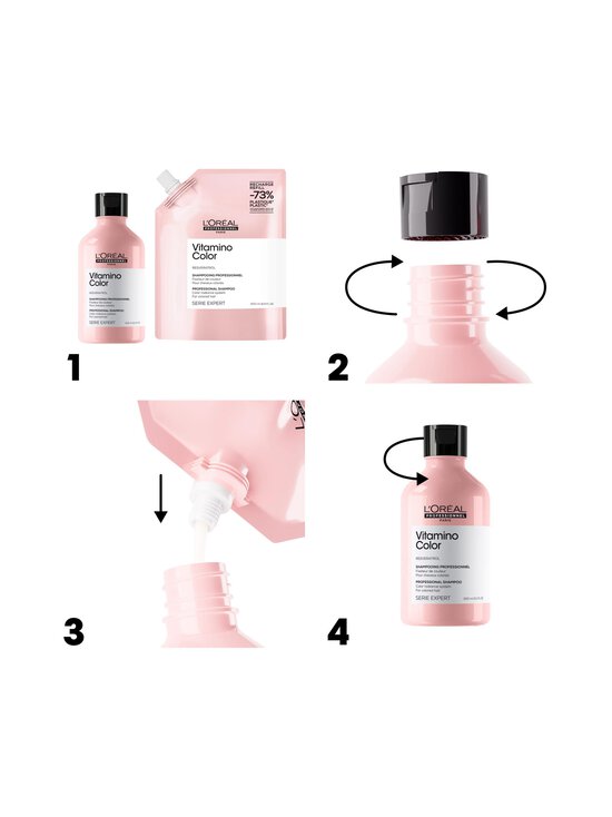 L'Oréal Professionnel - Šampoon Vitamino Shampoo Refill täitepakend 500 ml - NOCOL - photo 4 L'Oréal Professionnel - Šampoon Vitamino Shampoo Refill täitepakend 500 ml - NOCOL | Stockmann - photo 4