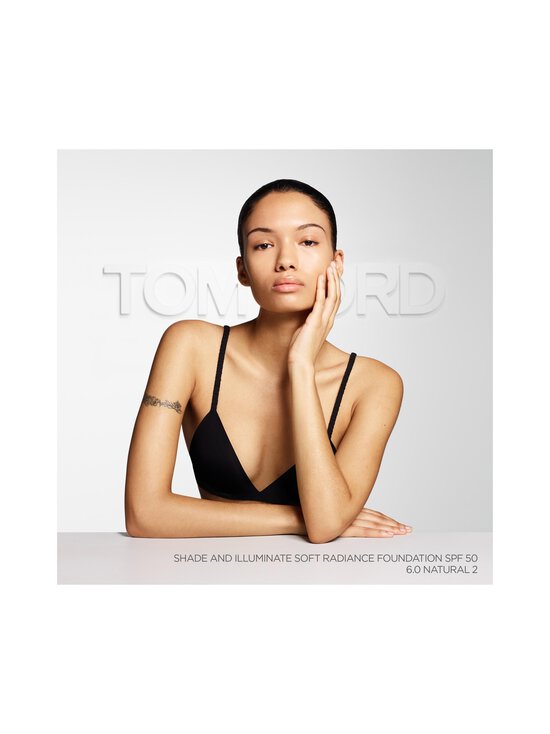 Tom Ford - Shade And Illuminate Soft Radiance Foundation SPF 50 -meikkivoide 30 ml - 6.0 NATURAL | Stockmann - photo 4
