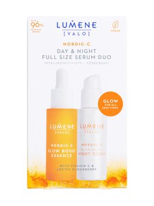 Lumene - Valo Nordic-C  Essence + Night Serum Duo Set -pakkaus, 2 x 30 ml Lumene - Valo Nordic-C  Essence + Night Serum Duo Set -pakkaus, 2 x 30 ml | Stockmann