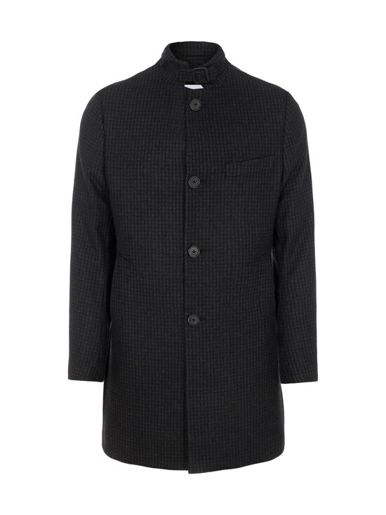 Houndtooth coat -villakangastakki