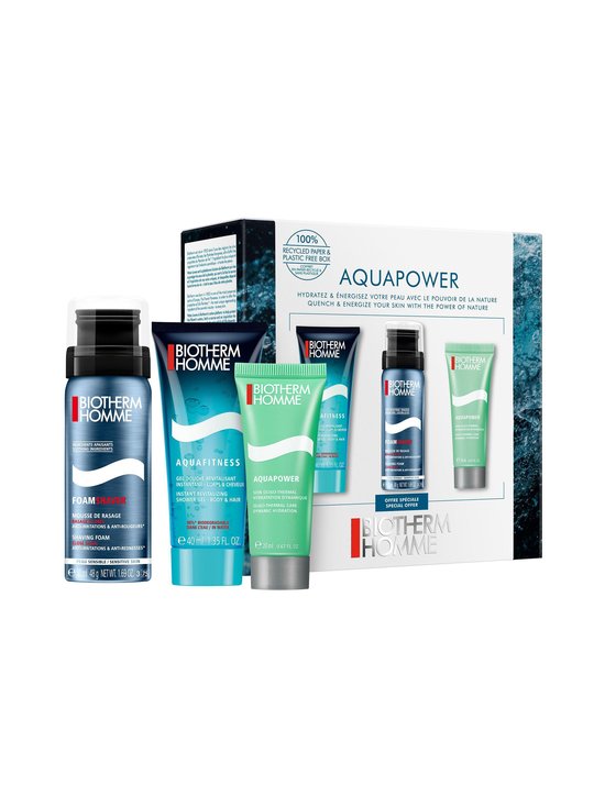 Aquapower Travel Set -tuotepakkaus 20 + 50 + 40 ml