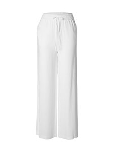 Selected - SlfViva Gulia High Waist -pellavasekoitehousut - SNOW WHITE | Stockmann