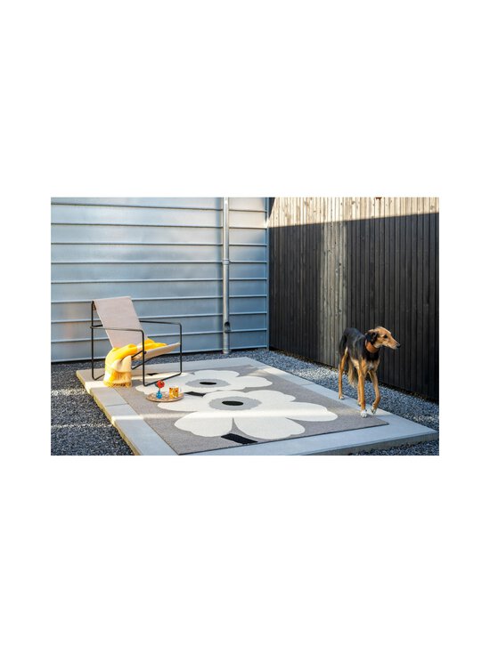 Marimekko - Unikko Outdoor -matto - 433004 GREY | Stockmann - photo 5