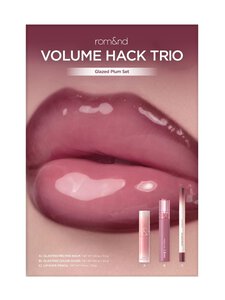 Rom&nd - Volume Hack Trio Glazed Plum Set -huulimeikkipakkaus | Stockmann