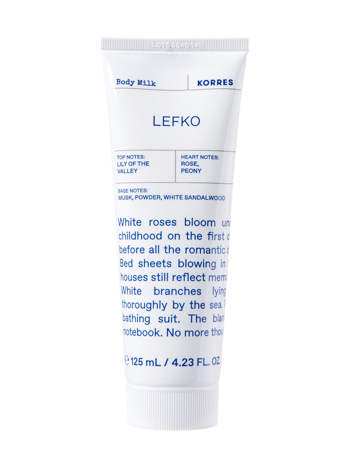 Lefko Body Milk -vartalovoide 125 ml