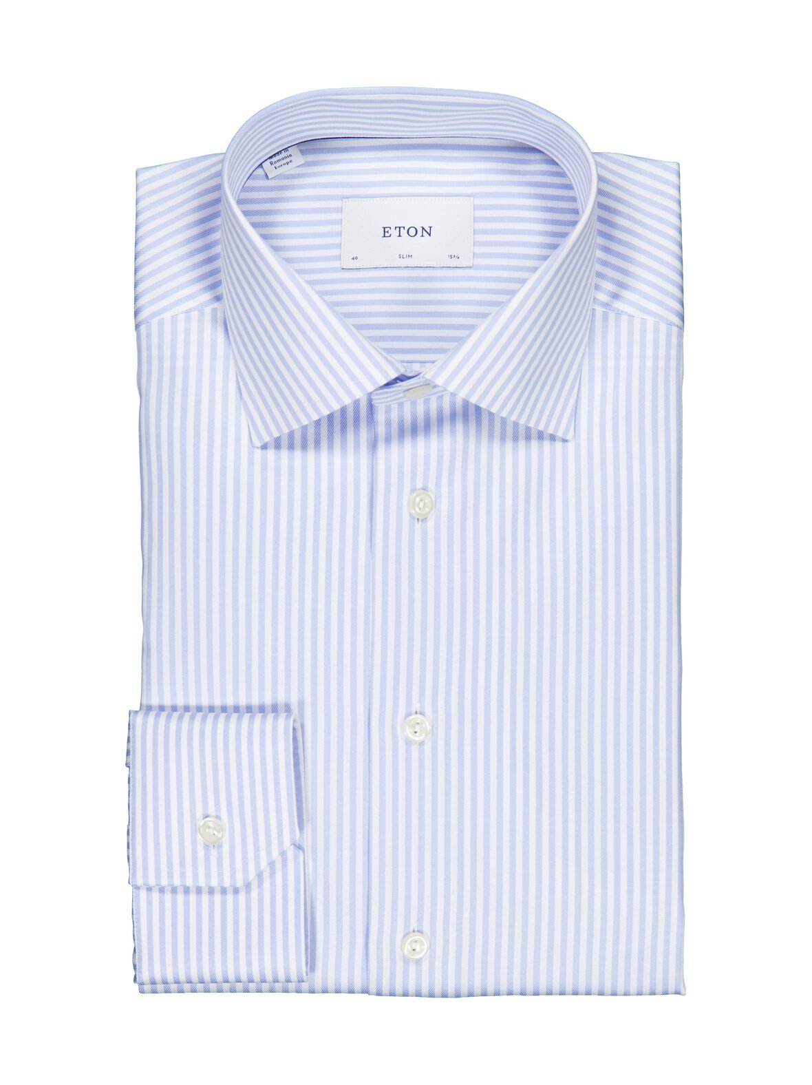 Slim fit bengal striped signature twill -kauluspaita