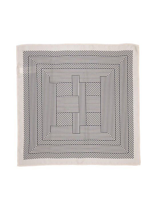 A+more - Nadia zīda lakats 62 x 62 cm - BEIGE/BLACK | Stockmann - photo 2