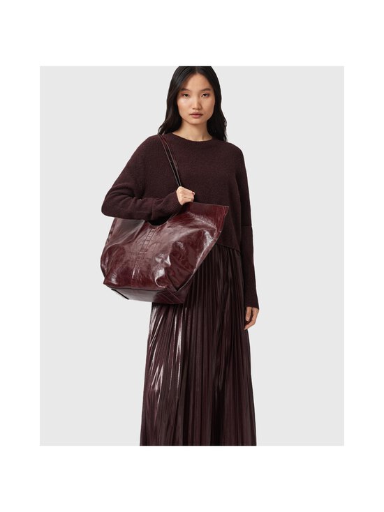 Allsaints - Ara Shine Tote soma - DARK RED - photo 2 Allsaints - Ara Shine Tote soma - DARK RED | Stockmann - photo 2