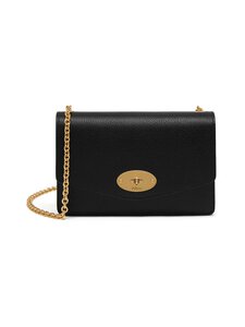 Mulberry - Väike Darley Classic Grain õlakott - A100 BLACK | Stockmann
