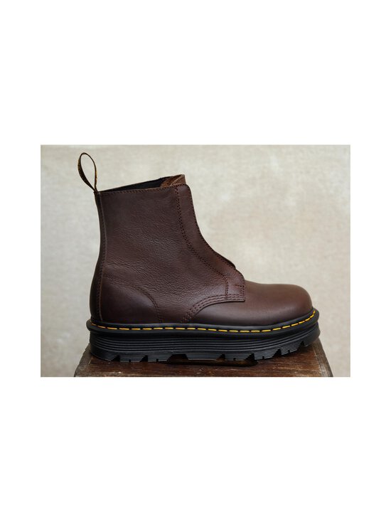 Dr. Martens - Zebzag Laceless ādas puszābaki - DARK BROWN - photo 4 Dr. Martens - Zebzag Laceless ādas puszābaki - DARK BROWN | Stockmann - photo 4