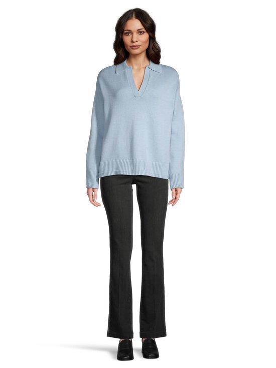 Lexington - Cashmere Blend Polo -neule - 506 LIGHT BLUE MELANGE | Stockmann - photo 2