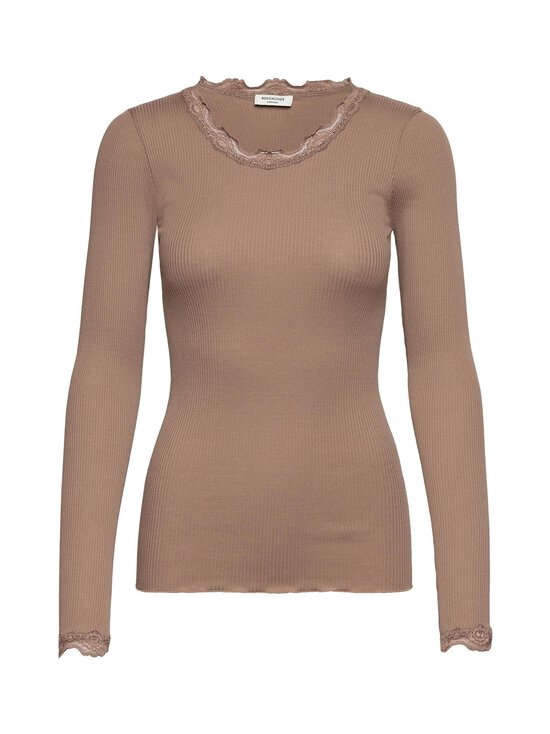 Rosemunde - RWBabette Lace -silkkisekoitepaita - 062 MOCHA MERINGUE | Stockmann - photo 1