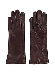 Hestra - Elisabeth-nahkakäsineet - 980 DARK PLUM | Stockmann
