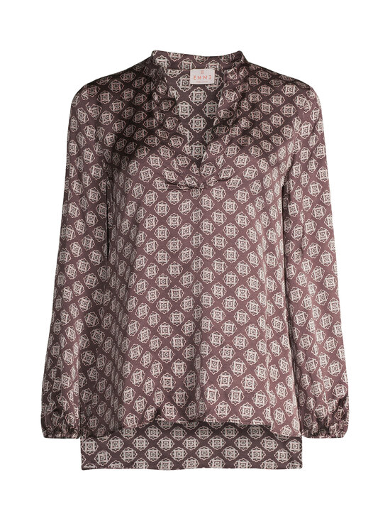 EMME - Emmtalento-paita - 005 DARK BROWN TIE PRINT | Stockmann - photo 1