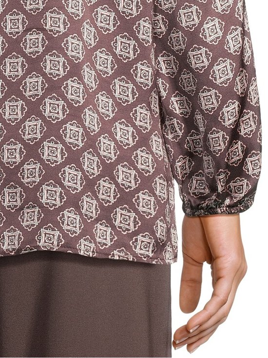 EMME - Emmtalento-paita - 005 DARK BROWN TIE PRINT | Stockmann - photo 4